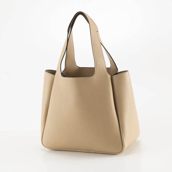 Prada Leather Vitello MD Tote Bag Daino Tan Soft - Picture 1 of 8